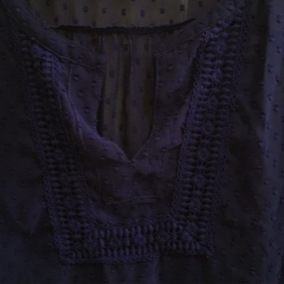 Umgee Polka Dot Sheer Blouse XL in perfect cond. - Picture 2 of 4